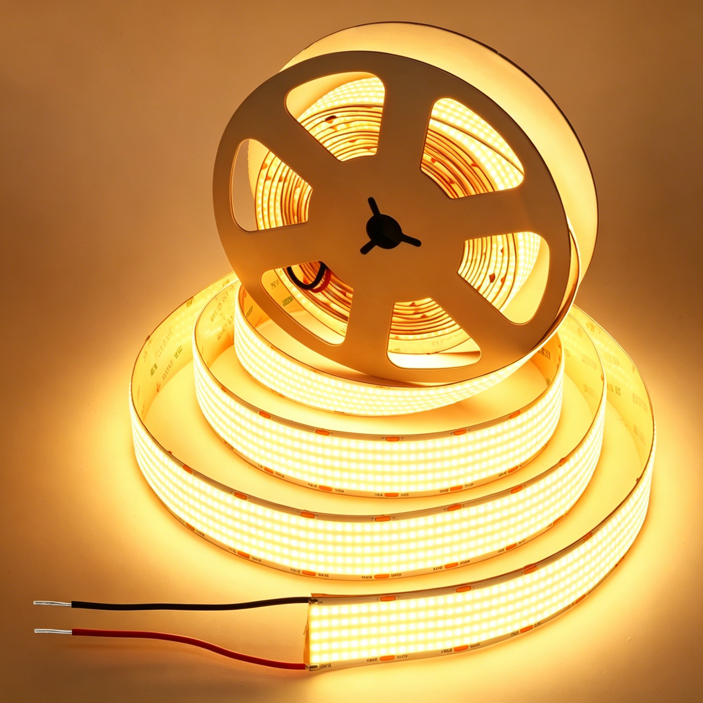 Ultra High Density COB LED Strip, 24V 1600 LEDs/m Spotless Seamless Linear Lighting (30mm Wide)