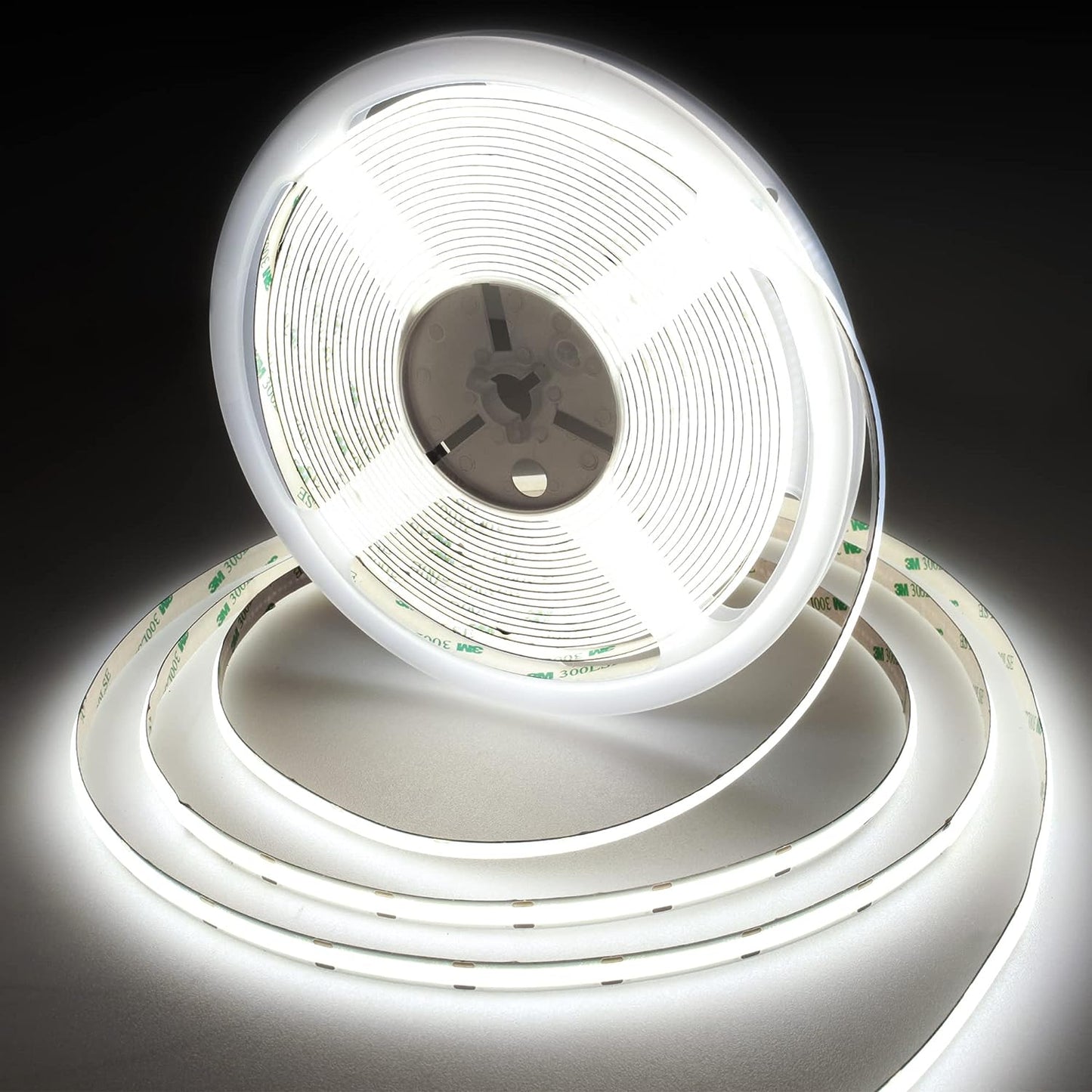 10m COB LED-Lichtband mit 384 LEDs/m, DC24V, 9W/m, CRI>92, 8mm breit zur Raumdekoration
