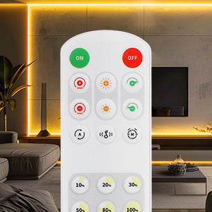 Bande LED BERIXDEEP contrôlable par application avec alimentation et télécommande, 320 LED, 8mm de large, DC24V, haute luminosité, bande LED autocollante pour éclairage d'armoire, de penderie et de pièce